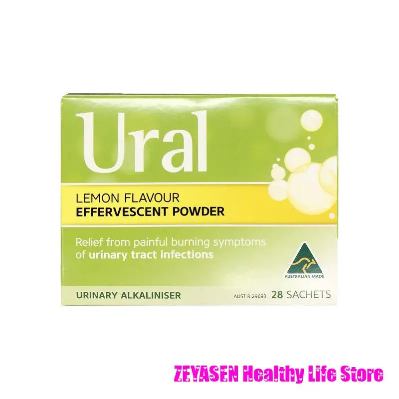 Ural Effervescent Powder Urinary Bladder Flush 28s 1box/56s 2box