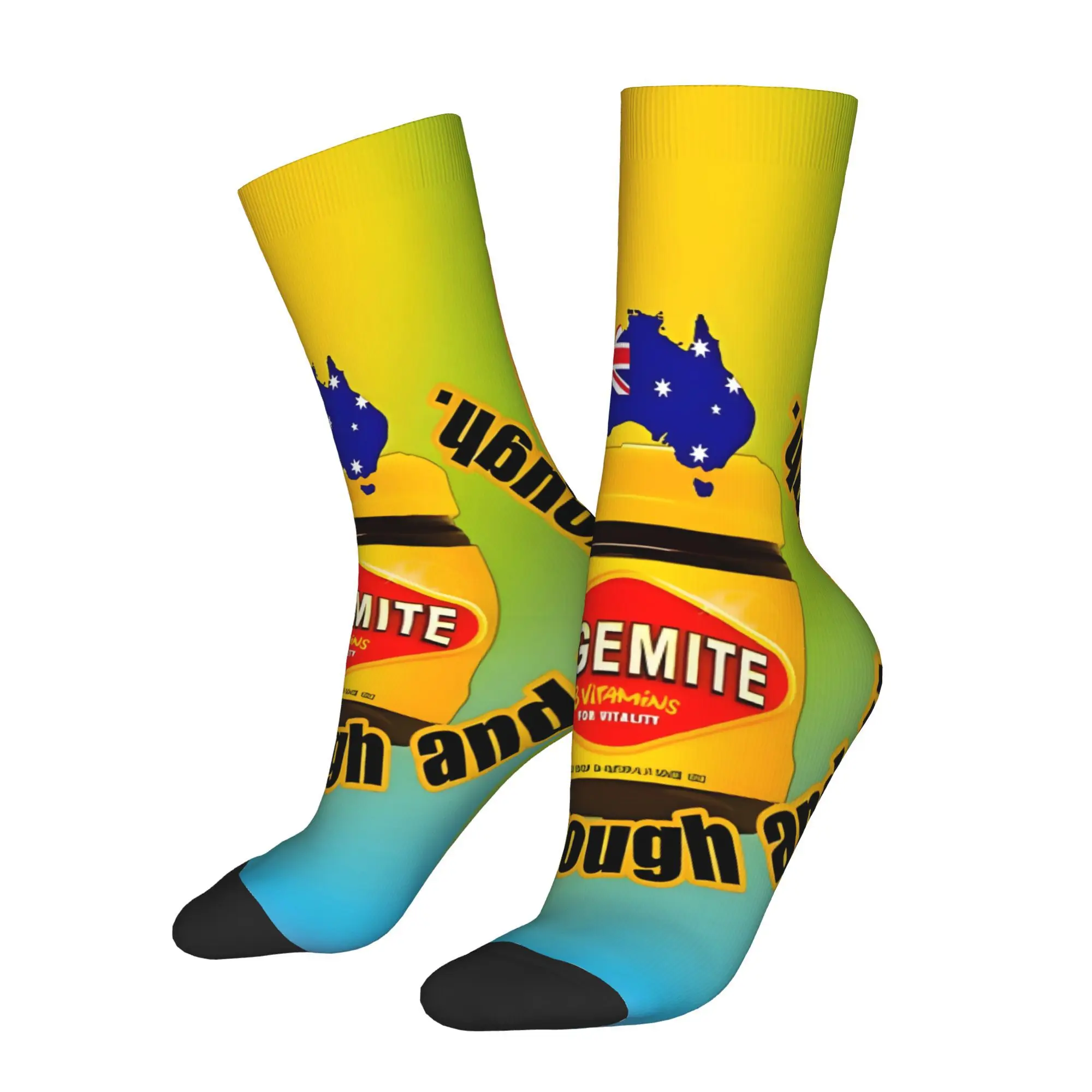 

Funny Sock for Men Unique Design Hip Hop Harajuku Happy Quality Pattern Printed Crew Sock Seamless Gift