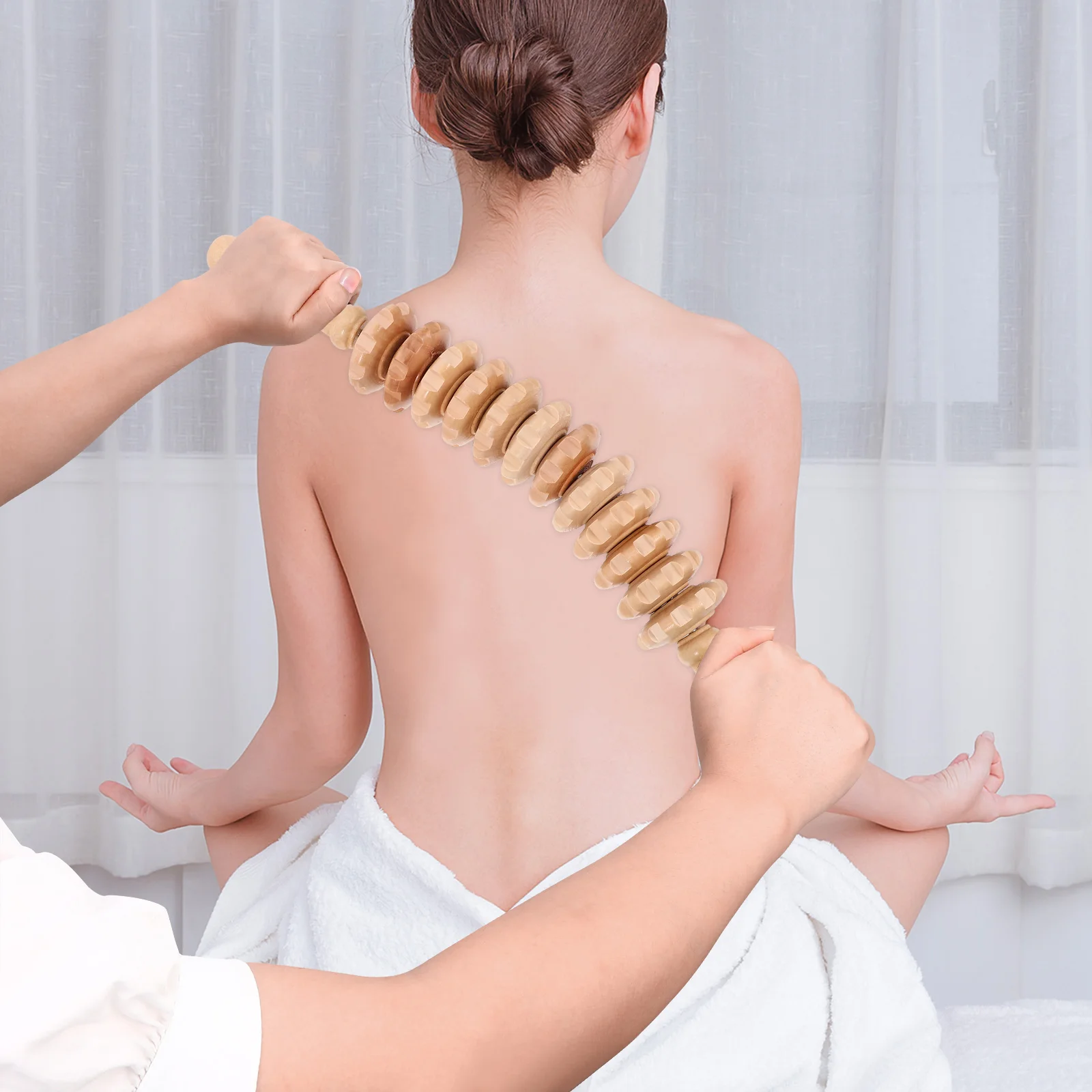 

Massage Stick Tummy Sculpting Tool Small Board Neck Shoulders Lymphatic Body Sculpting Wood Tools Massager