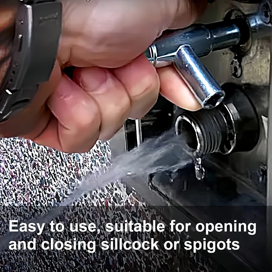 مفتاح ربط متعدد الوظائف أربعة في واحد، يستخدم لأدوات مفك البراغي بصمام المصعد