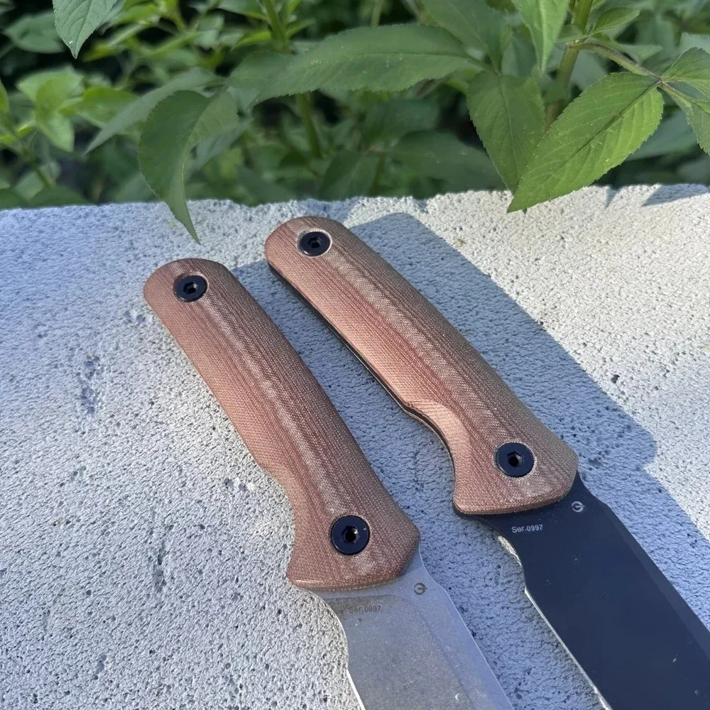 0004 صلابة عالية المحمولة سكين مستقيم D2 شفرة فولاذية G10 مقبض في الهواء الطلق التخييم بقاء تكتيكات سكين صيد الرجال هدية #5