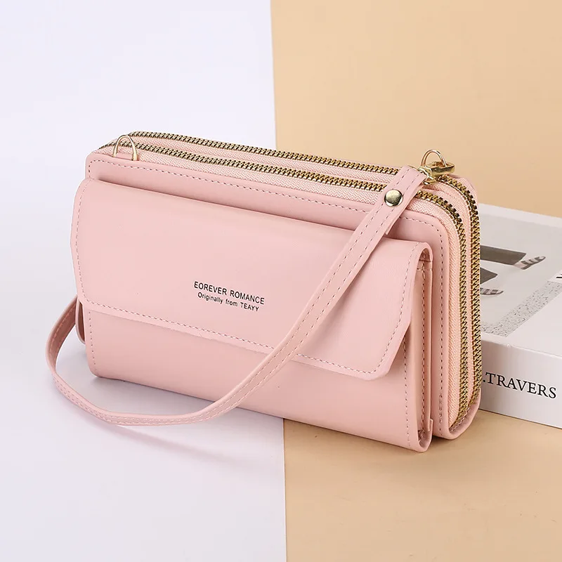 Korean Small Pu Leather Shoulder Crossbody Bags for Women 2024 Brand Fashion Luxury Designer Female Handbags Purses Phone Wallet