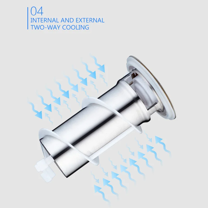 Exprimidor comercial de autoayuda, licuadora de hielo, máquina mezcladora de jugo, máquina de barro de nieve, equipo de bebidas de un solo cilindro