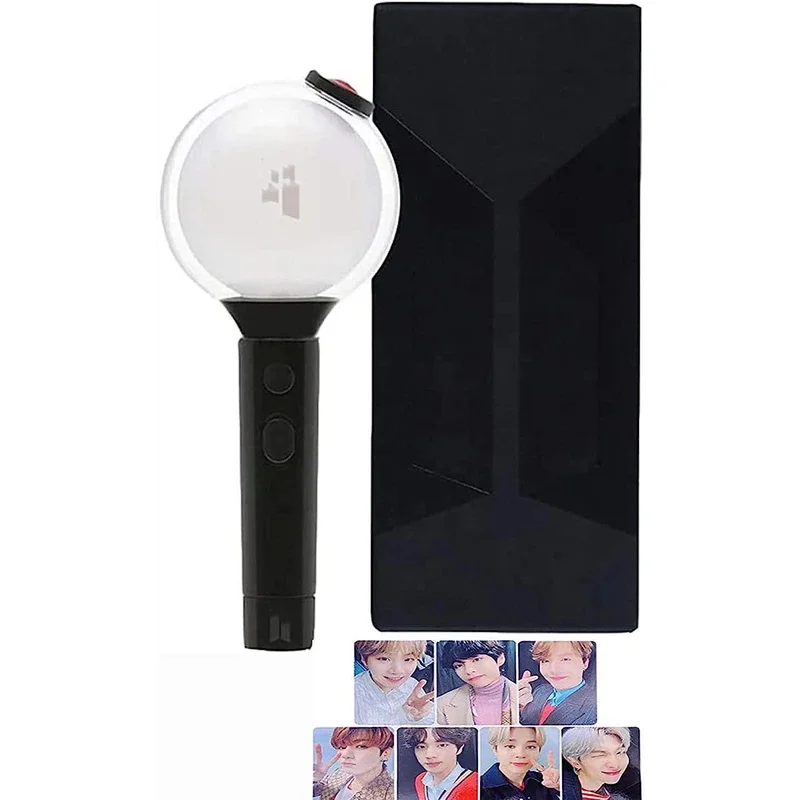 

Ver.4 Lightstick SE Map Of The Soul Army Special Edition Concert Lamp With Bluetooth With Photo Cards Gift