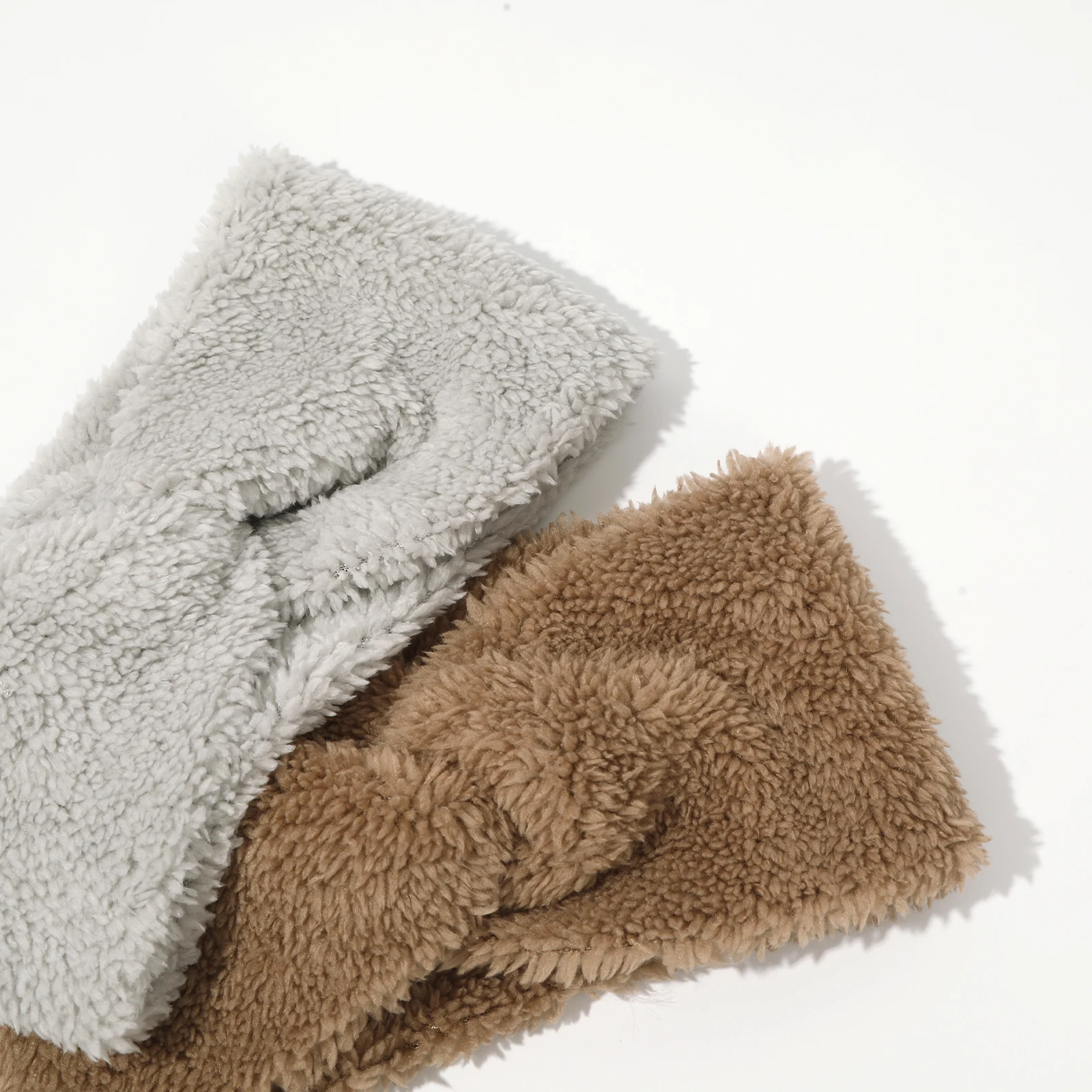 1pc fascia per capelli con nodo incrociato lavorato a maglia per donna autunno inverno fasce elastiche per capelli accessori per capelli da donna copricapo fasce per capelli alla moda