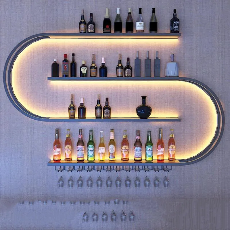 

Commercial Storage Bar Cabinet Wine Rack Shelf Modern Bar Cabinet Wine Rack Display Restaurant Vinoteca Drinking Bar Furniture