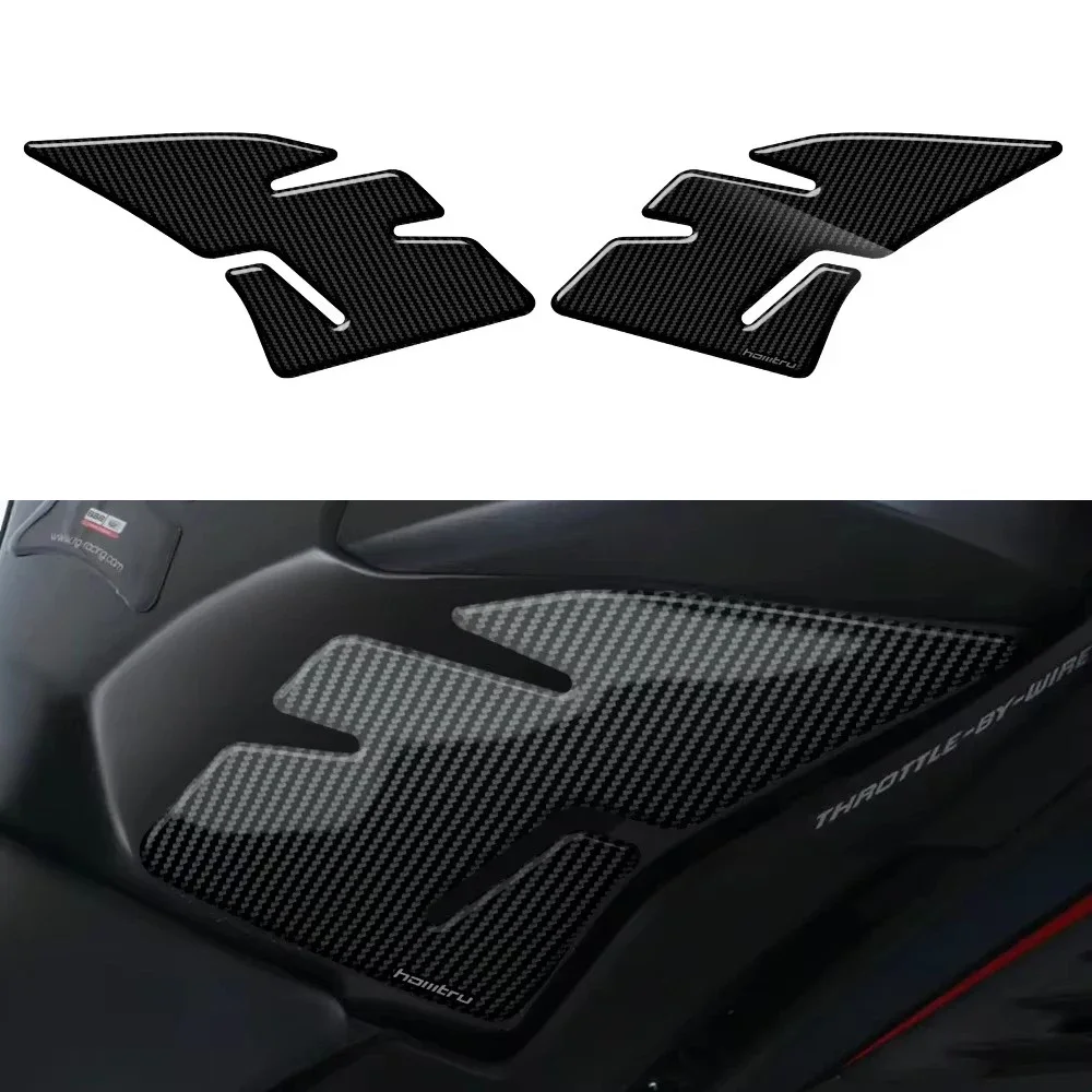 Motorcycle Tank Pad Protector Sticker Decal Anti-slip Gas Knee Grip Tank Traction Pad Side For Honda CBR250RR CBR 250RR 17-21