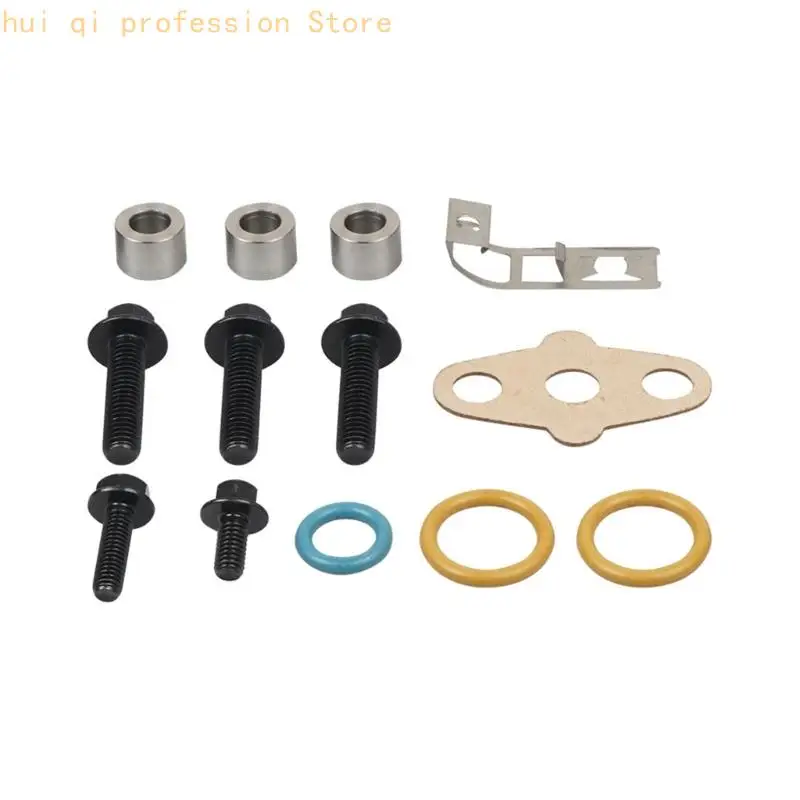 904-234 3C3Z-9T514-AD Turbolader-Montagesatz mit Dichtungen, O-Ringen und Schrauben für F550 6.0L Motor, Werkstattreparatur und – Detail 9