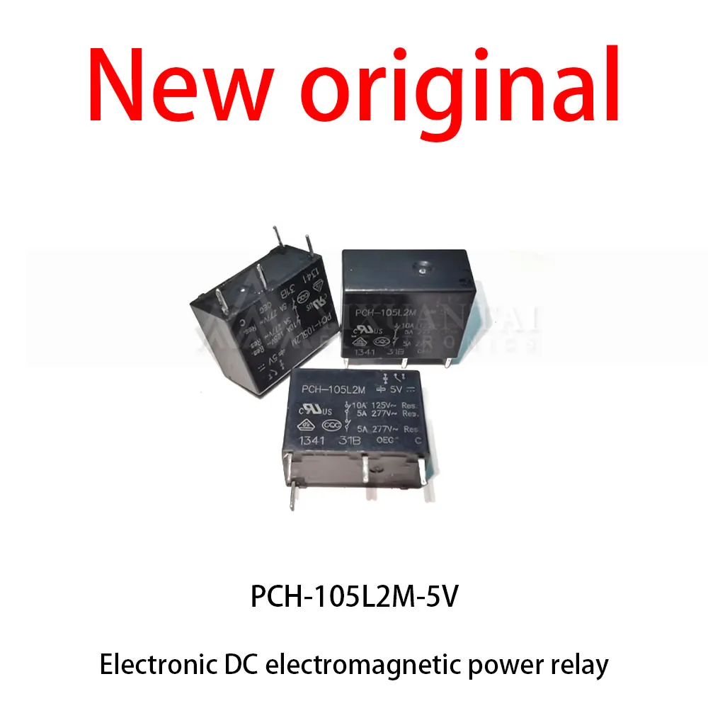 

5Pcs/Lot New original PCH-105L2M-5V Electronic DC electromagnetic power relay