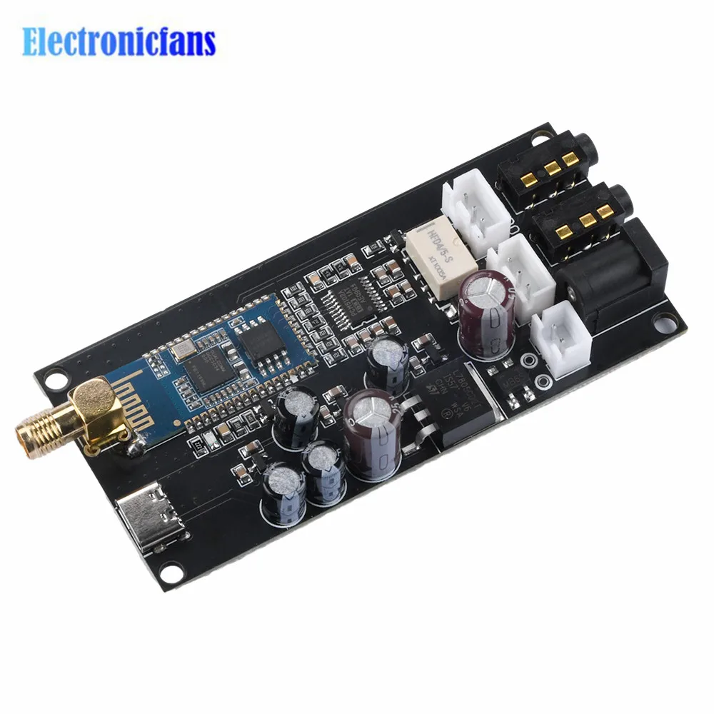 QCC3034 Bluetooth 5.1 Lossless Decoding Board PCM5102A Modified Amplifier Audio DIY Zero Noise Support APTX APTX-HD