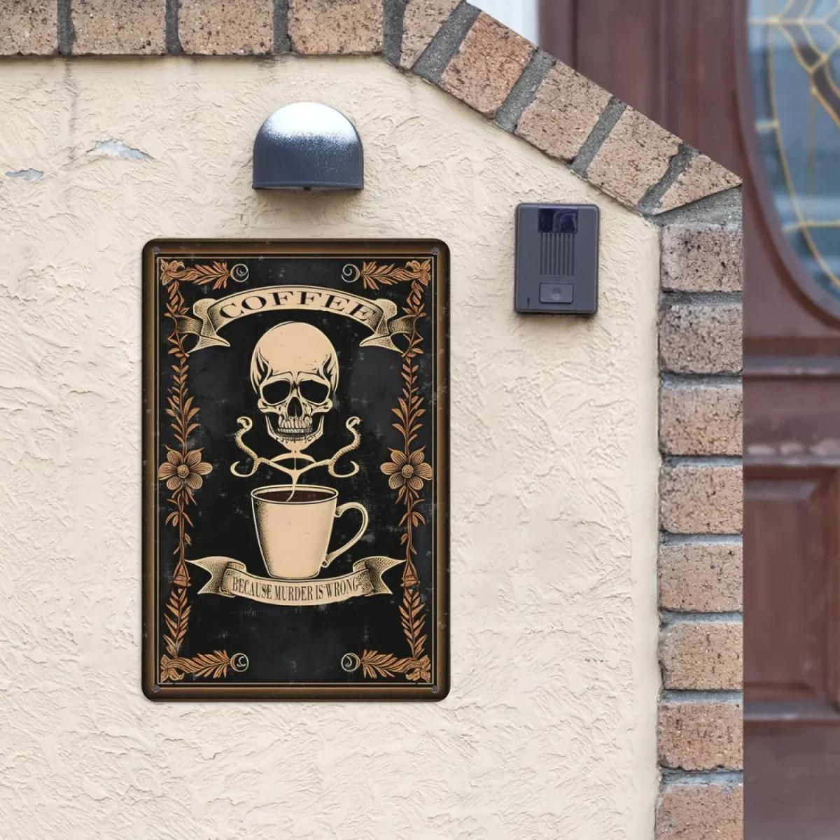 تين تسجيل الهيكل العظمي سباق السيارات مضحك الجدة علامة معدنية الرجعية جدار ديكور للمنزل بوابة حديقة الحانات المطاعم المقاهي مخزن الحانات