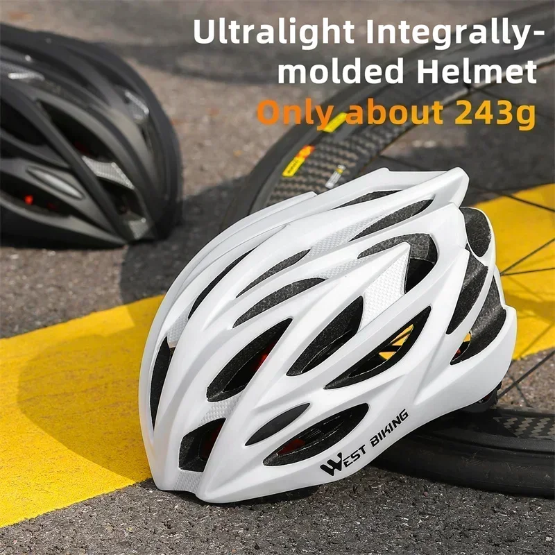 

Сверхлегкий велосипедный шлем для мужчин и женщин, регулируемые велосипедные спортивные шлемы, цельнолитой защитный шлем MTB для шоссейного велосипеда