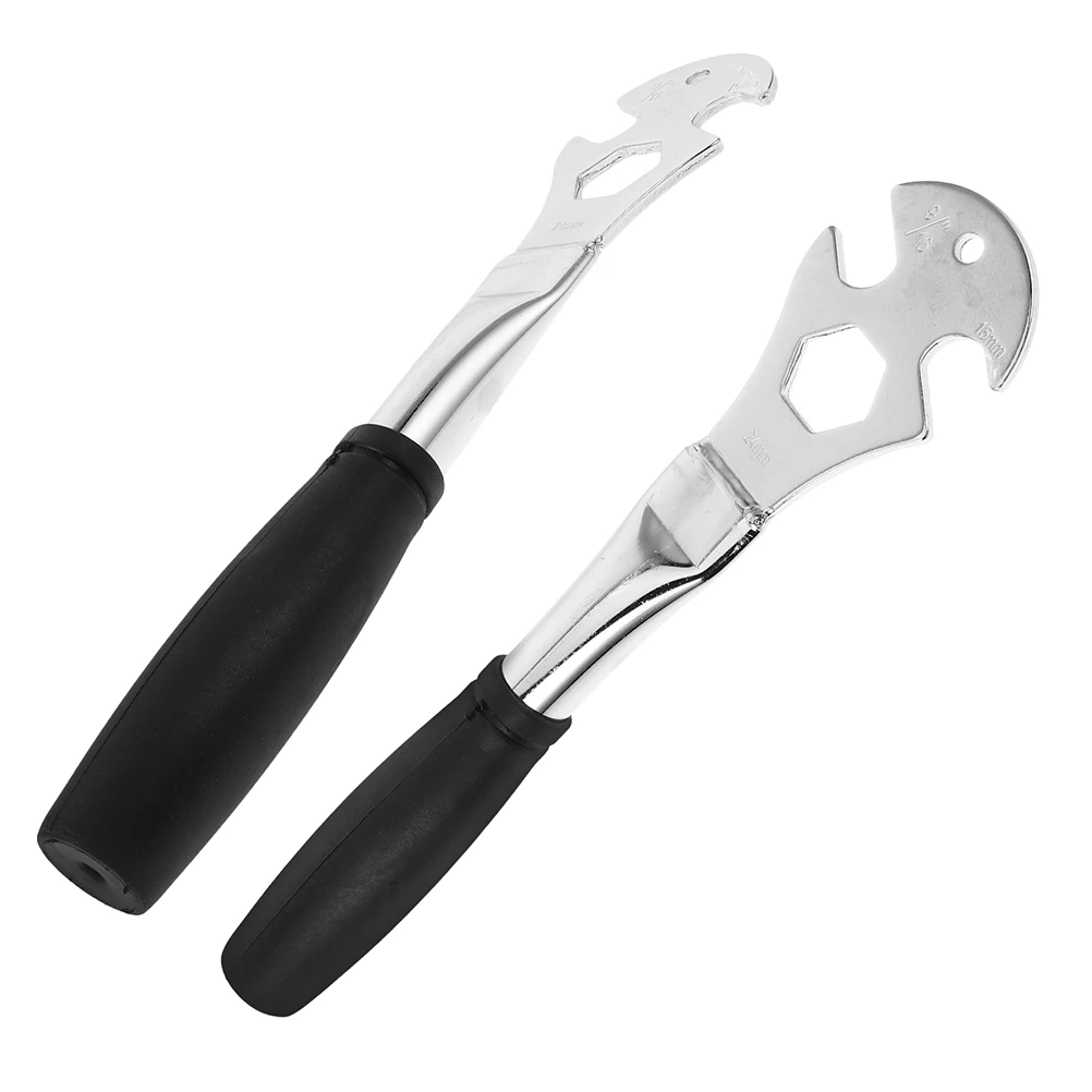 

2pcs Long Handle Bicycle 15/24Mm Mountain Pedal Removal Ergonomic Multi-Functional Cycling Repair Portable Bike Maintenance Tool