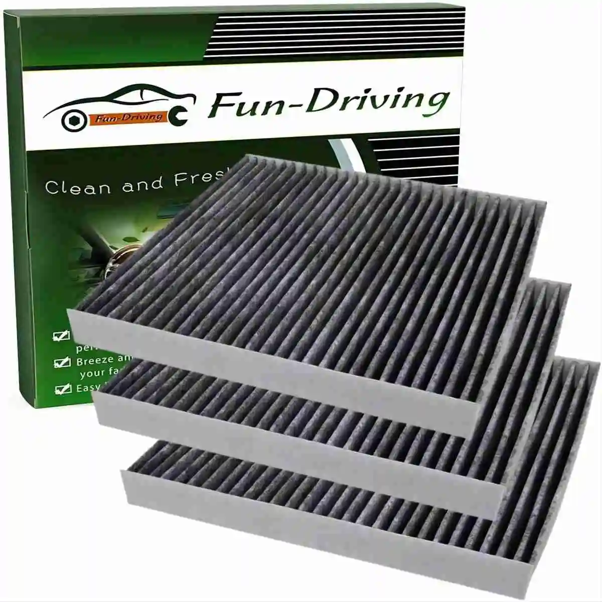 3 Pack FD157 Cabin Air Filter for AVALON/CAMRY/COROLLA/PRIUS/PRIUS PRIME/RAV4,ES350/RX350/RX350L/RX450H/RX450HL,CX-9