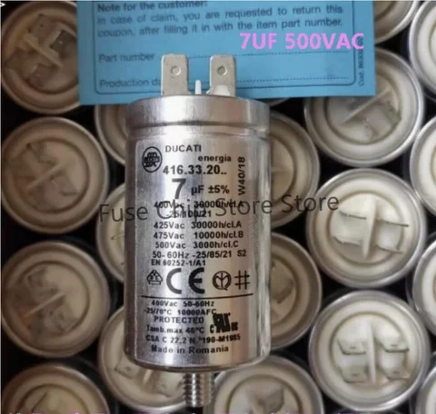 2 개/몫 루마니아 두카티 416332064 416.33.20 425v 475v 500v 7uf 두카티 35x60mm 4dip m8