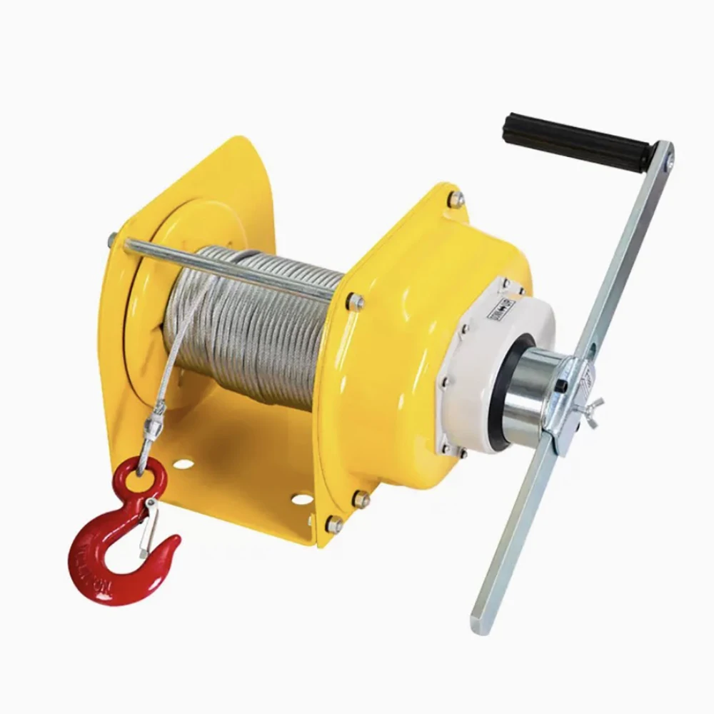 

0.5T/1T/2T/3Ton Manual Winch Boat Truck Auto Self-Locking Hand Manual Galvanized Steel Winch Hand Tool Lifting Sling