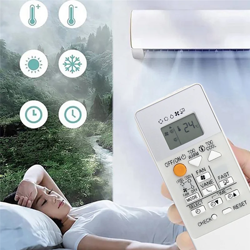Professionelle, fortschrittliche Ersatz-RH19B-Fernbedienung für Mitsubishi RH19B Klimaanlage
