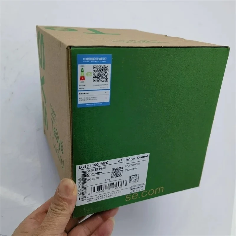 Novo contator original LC1D11500M7C-IEC, sem inversão, 115A