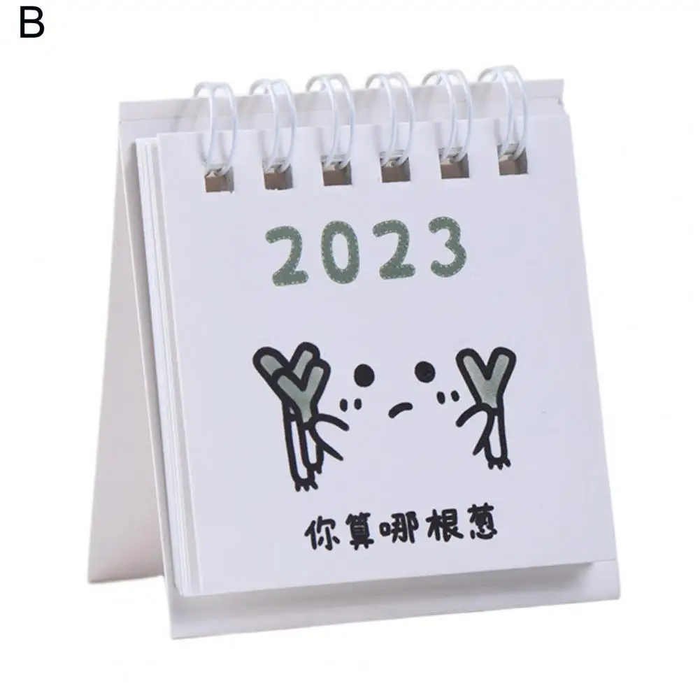Office Calendar  Lovely Mini 2023 Calendar Table Decoration  4 Styles Calendar Decor