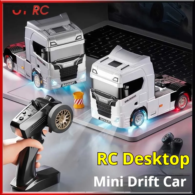 Brinquedo de controle remoto s9 7 carro de controle remoto escala completa 1:43 mini caminhão de deriva 2.4g giroscópio carro de deriva