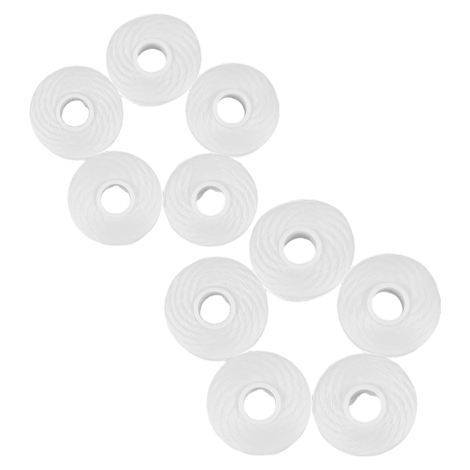 

10Pcs Floss Core Replacement 50m Polyester Dental Floss Resistant Breakage Promotes Healthier Gums