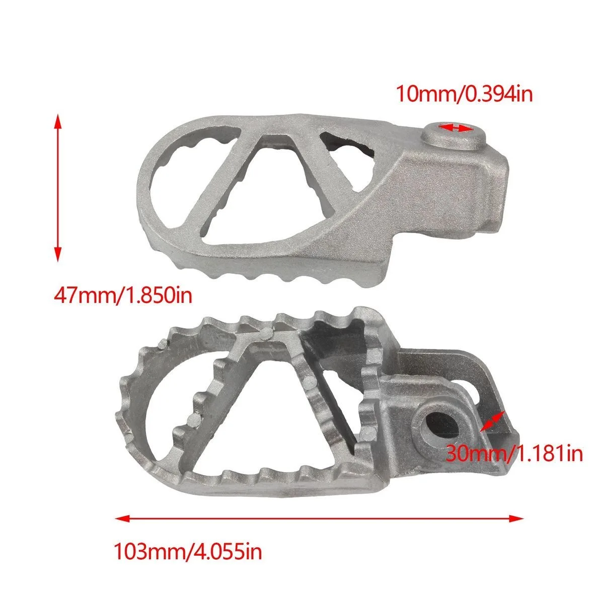 Motorcycle Footrests Foot Peg Pit Dirt Bike Aluminum Front Footrests Pedals For KTM SX 125150 250 SXF XC 250 EXC 450