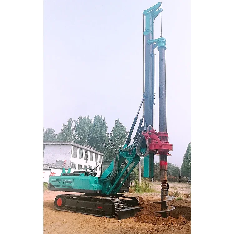 Dth Hammer Crawler Tracked Hydraulic Pile Driver Rotary Drilling Rig