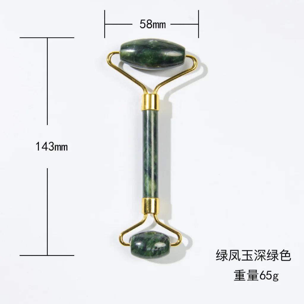 الطبيعية اليشم الأسطوانة الوجه غوا شا الحجر الطبيعي الجسم الرقبة مدلك نقطة الوخز العناية بالعين سبا أدوات مساج الوجه ثبات رفع