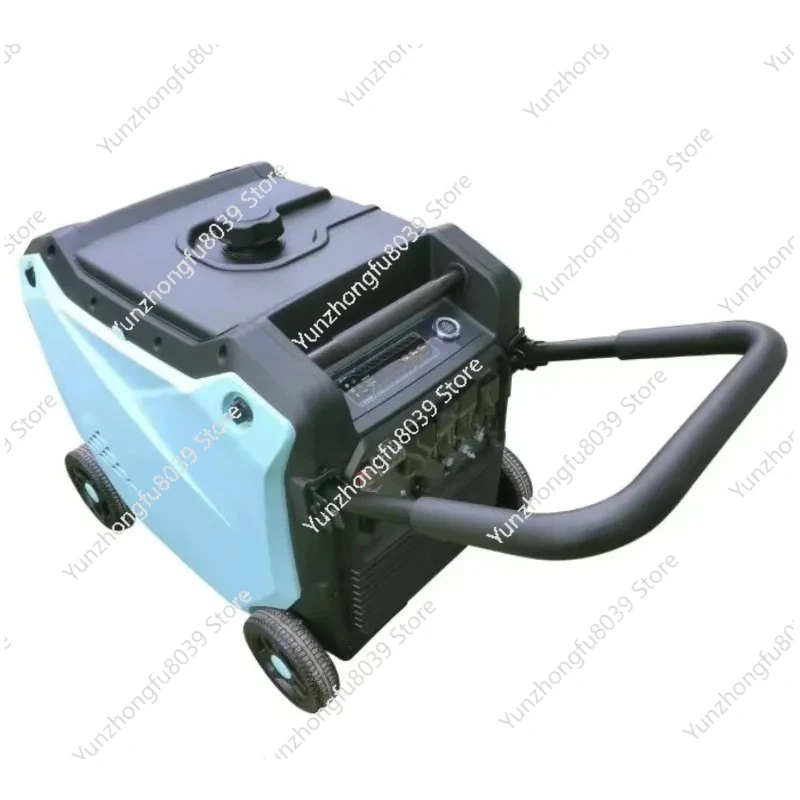 10KW Industrial Silent Inverter Generator 240V Output With Electric Remote Start Vibration Dampening For Emergency Power