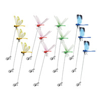 Realistic Dragonfly Hat Clip Bug Repellent Supplies Simulated Courtyard Decoration Gardening Home Garden Decoration Props