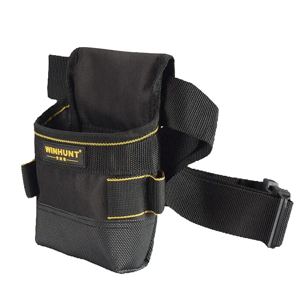 Small Durable Tool Pouch Belt Portable Electrician And Carpenter Waist Bag