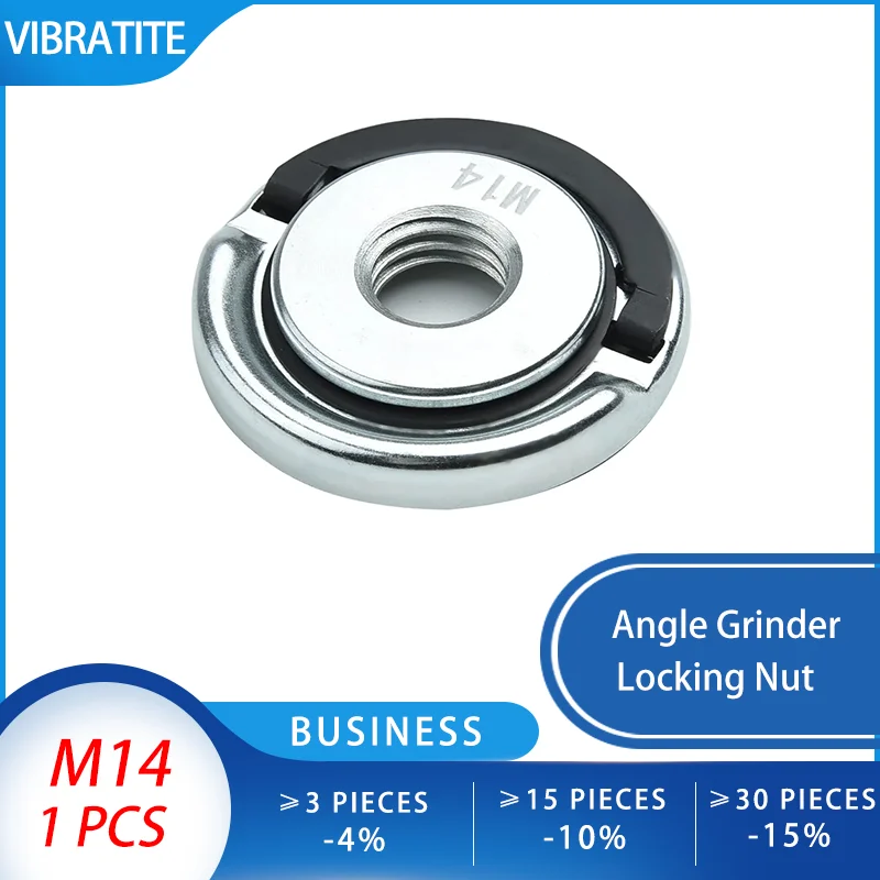 

M14 Angle Grinder Locking Nut Self Locking Plate Inner Outer Flange Clamp Quick Release Nut for Bosch Metabo Milwaukee Makita