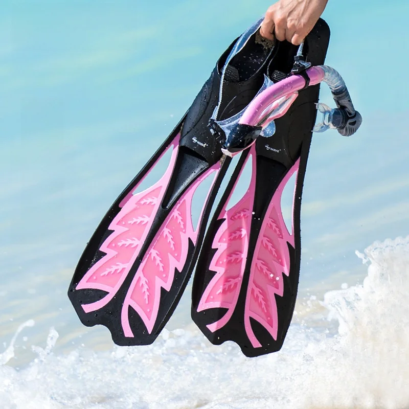 wave-professional-diving-fin-adult-youth-swimming-training-anti-slip-snorkeling-equipment-frog-shoes-for-outdoor-camping-travel