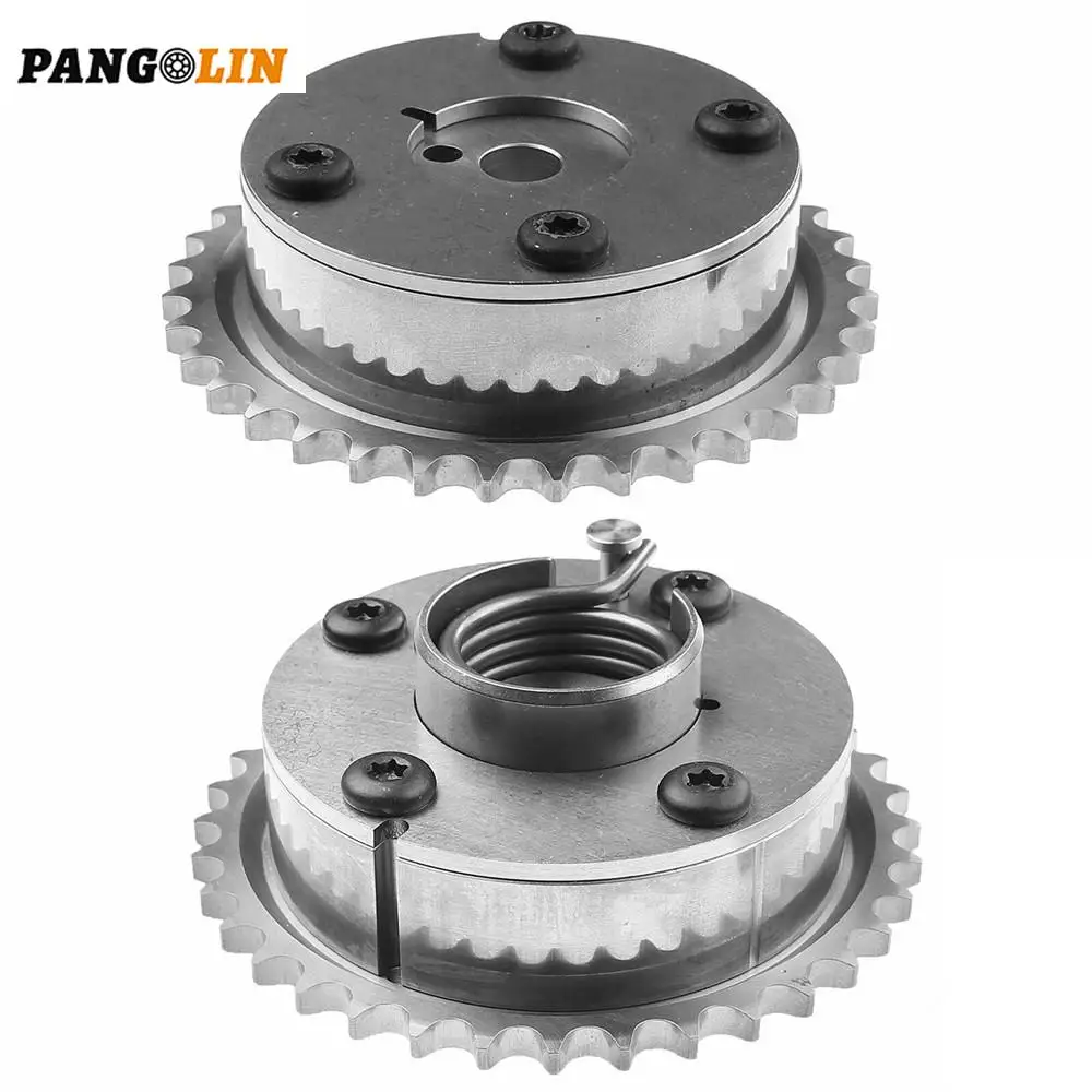 

2pcs Intake & Exhaust Camshaft Adjuster Gear 13050-0V010 13070-0V010 for Toyota Camry RAV4 Highlander Venza with 1 Year Warranty