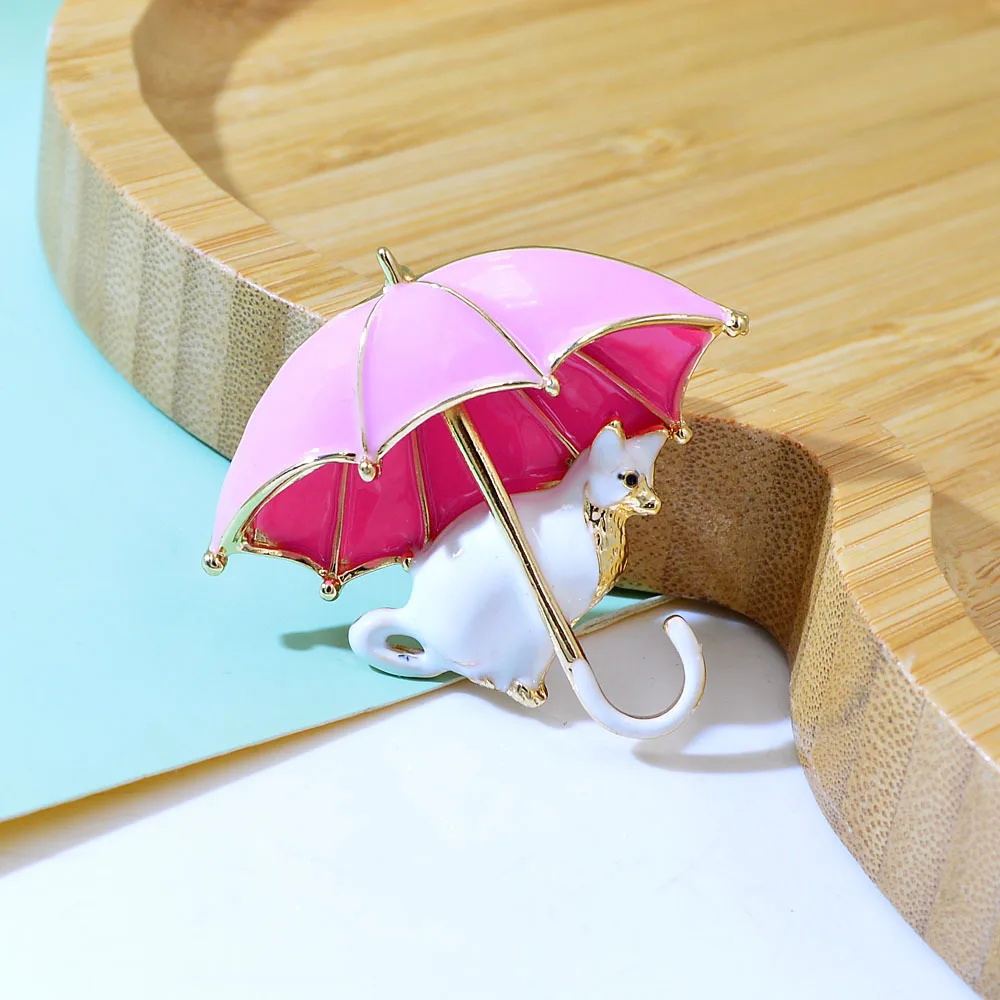 

New Colorful Enamel Kitten Brooch Accessories Cute Cartoon Cat Brooches Multicolor Trendy Personality Couple Pins Gifts