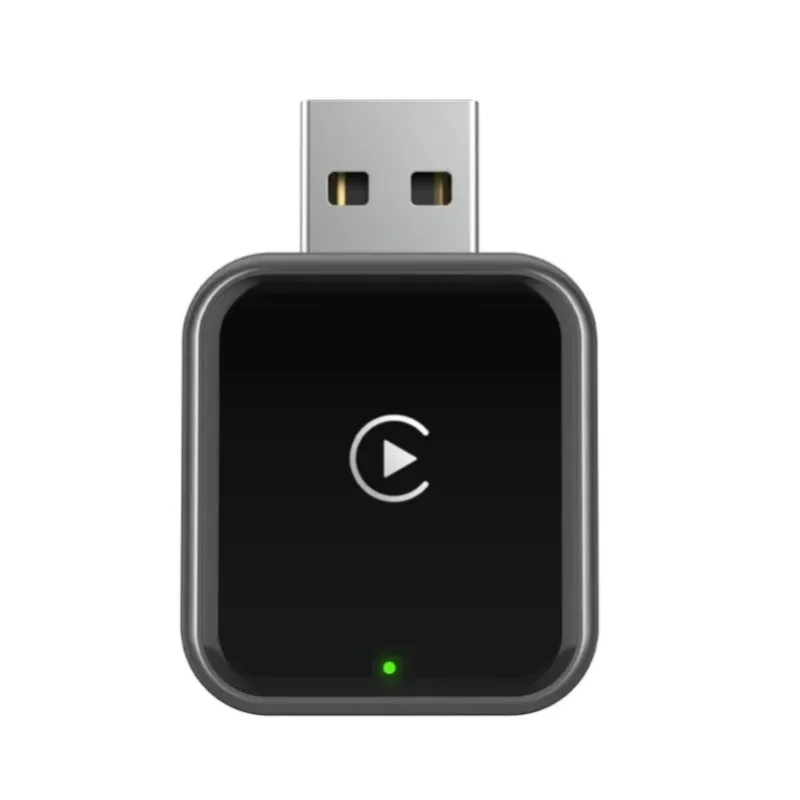 Vyvylabs Verbesserter Kabelloser Carplay-Adapter Konvertiert Kabelgebundenes zu Kabellosem Carplay Schnelle Automatische Verbindung für iPhone10 und Android11 und Höherwertige Geräte