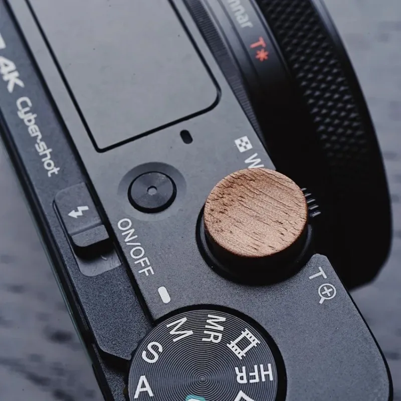 Camera wooden Shutter Release Button for SONY RX100 II III IV VI VII RX100vi RX100vii RX100M7 RX100M5 RX100M6 M7 M6