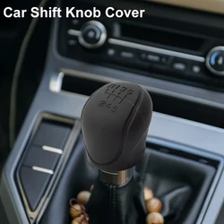 Silicon Auto Shift Knob Cover Soft Car Gear Sleeve Gears with Embossed Numerals Universal Grip Handle Protector Car Accessories