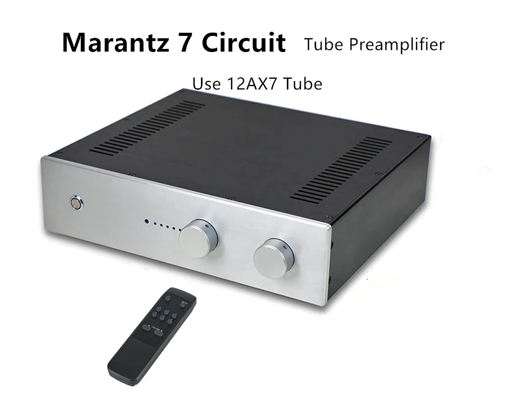 Электронный трубчатый предусилитель Marantz 7 Circuit HiFi с использованием 4-полосного входного переключения 12AX7 с дистанционным управлением