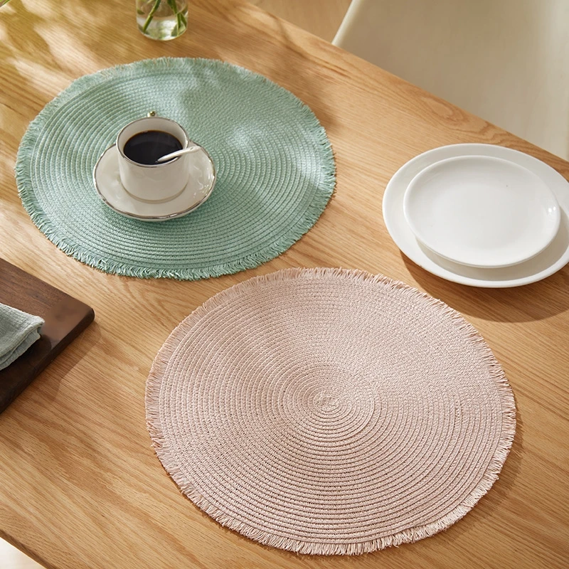 round placemats for tables mat dining decorations wedding table placemats round placemat home decorations party