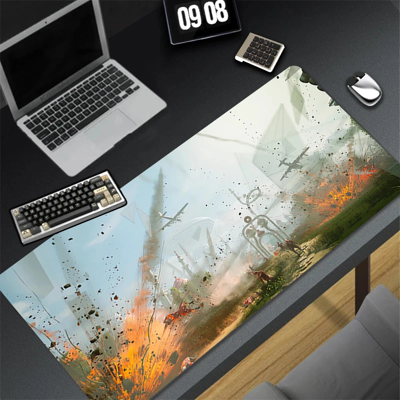 

Mousepad Pattern Game Pad Rubber HD Mouse Pad PC Accessories Desk Mat Non Slip Office Table Mat Gamer Atomic Heart Keyboard Pad