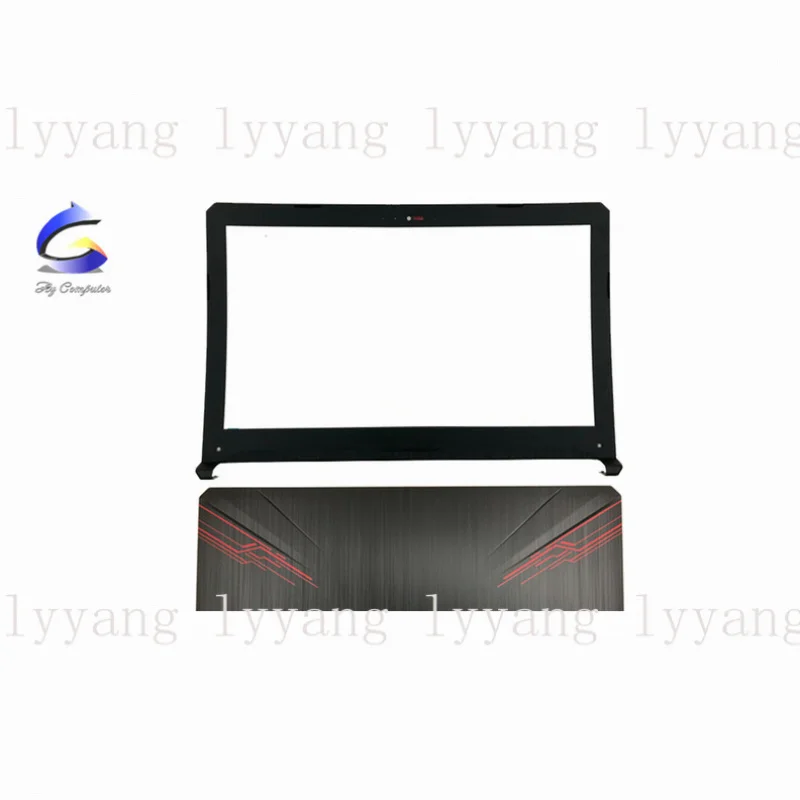 

f New For Asus TUF Gaming FX504 FX80 15.6" LCD Back Cover & LCD Front Bezel Cover
