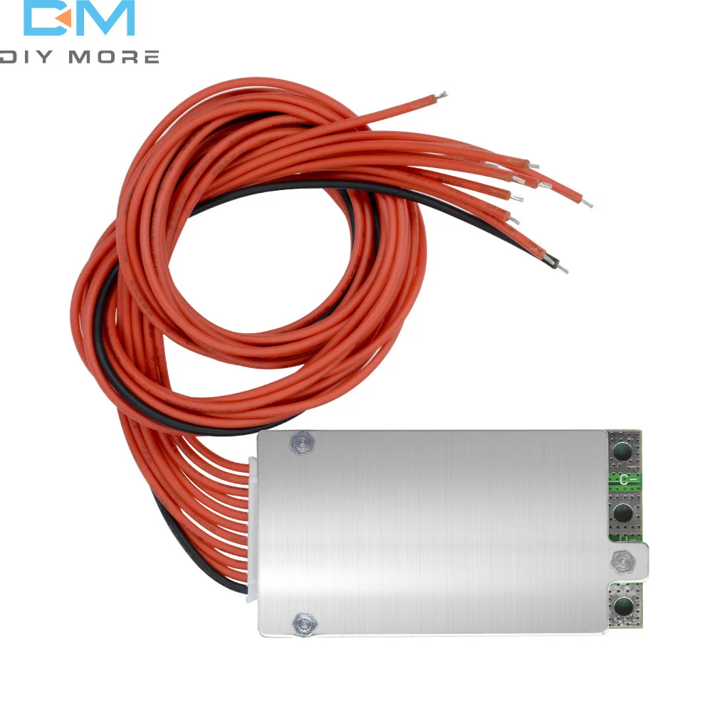 10S 36V 15A Li-ion Cell 18650 Battery Protection BMS PCB Board with Balance Function for 10 Series Cell Li-ion Batteries