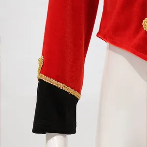 Jacke Ringmeister Langarm Pony Pony für Mädchen, Schultermantel, Zirkus -Schwanzlack, Halloween -Cosplay, Kinderkostüm 8 Hauptverkaufsmantel mit Fransenkind - №5