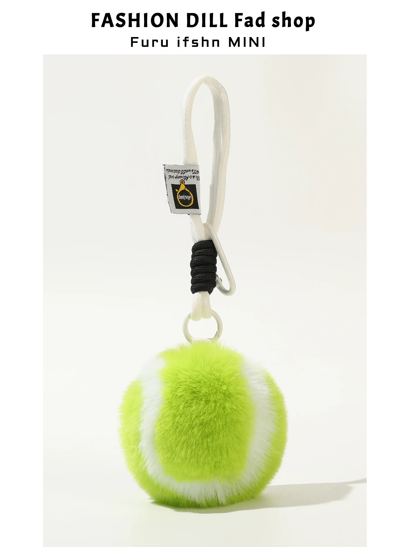 chaveiro-de-pelucia-bola-de-tenis-fofa-decoracao-para-carro-design-de-simulacao-de-pelo-de-coelho-acessorio-personalizavel