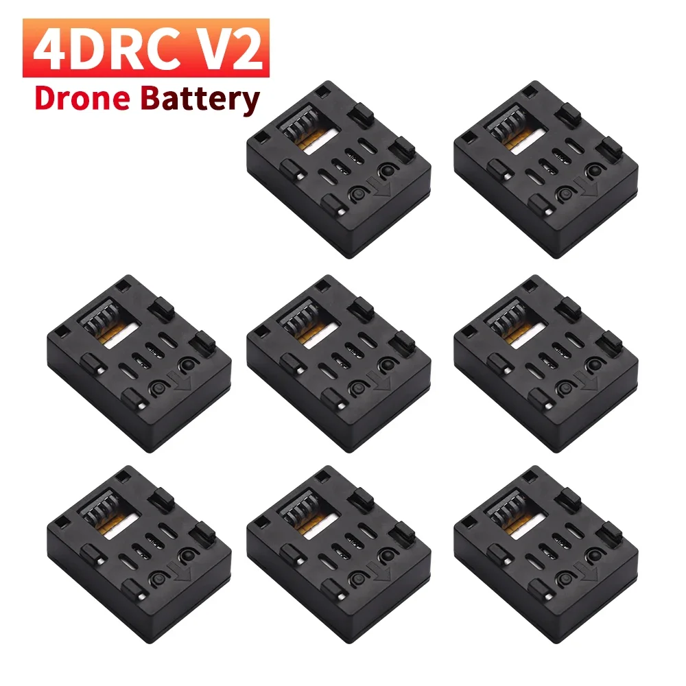 Upgrade 4D-V2 RC Drone Batterij Voor 4DRC V2 Mini Vier Helikopter Accessoires Opvouwbare RC 3.7V 800mAh Lipo batterij