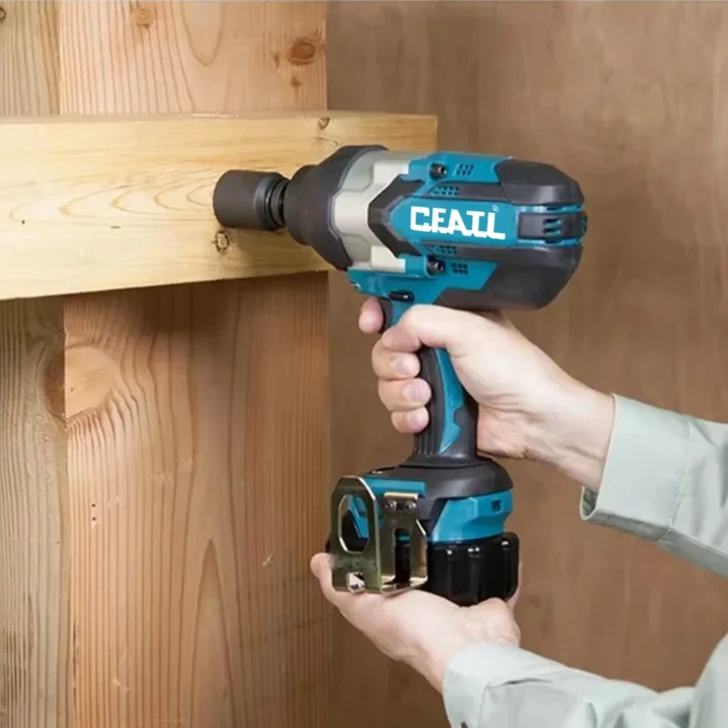 

DTW700 brushless impact wrench lithium electric auto repair wind cannon electric wrench rack machine repair