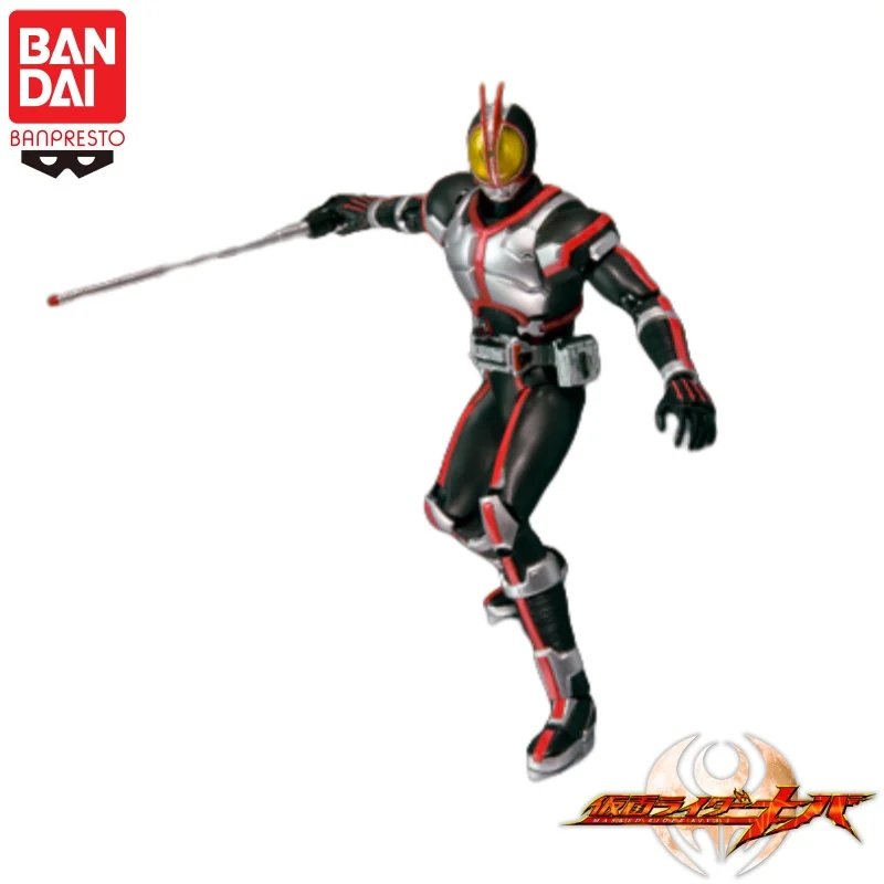In Stock Original Bandai Banpresto Kamen Rider Masked Rider Faiz Anime Action Figures Model Toys desktop Ornament collect Gifts