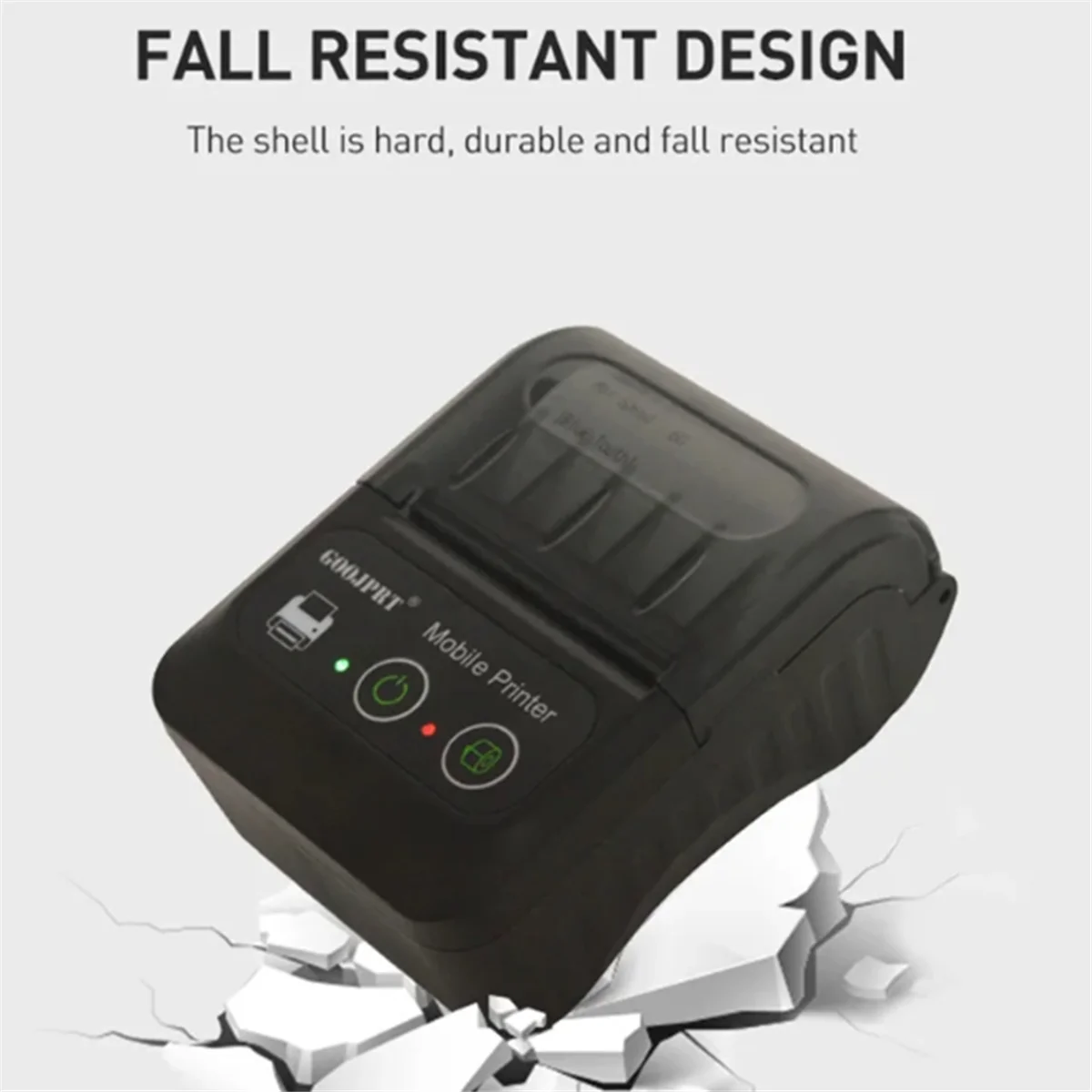 

Мини-портативный Bluetooth-термочековый чековый принтер A14M, совместимый с системой Mutil-Ple для POS-машины для печати принтеров счетов, вилка европейского стандарта