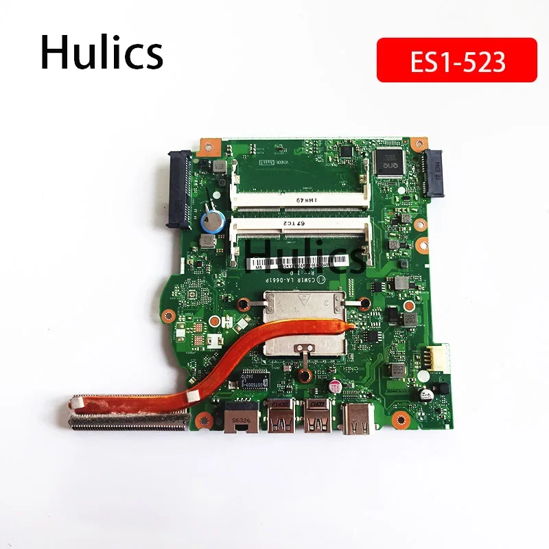 Hulics Used C5W1R LA-D661P For ACER ES1-523 Notebook Motherboard AMD CPU Main Board